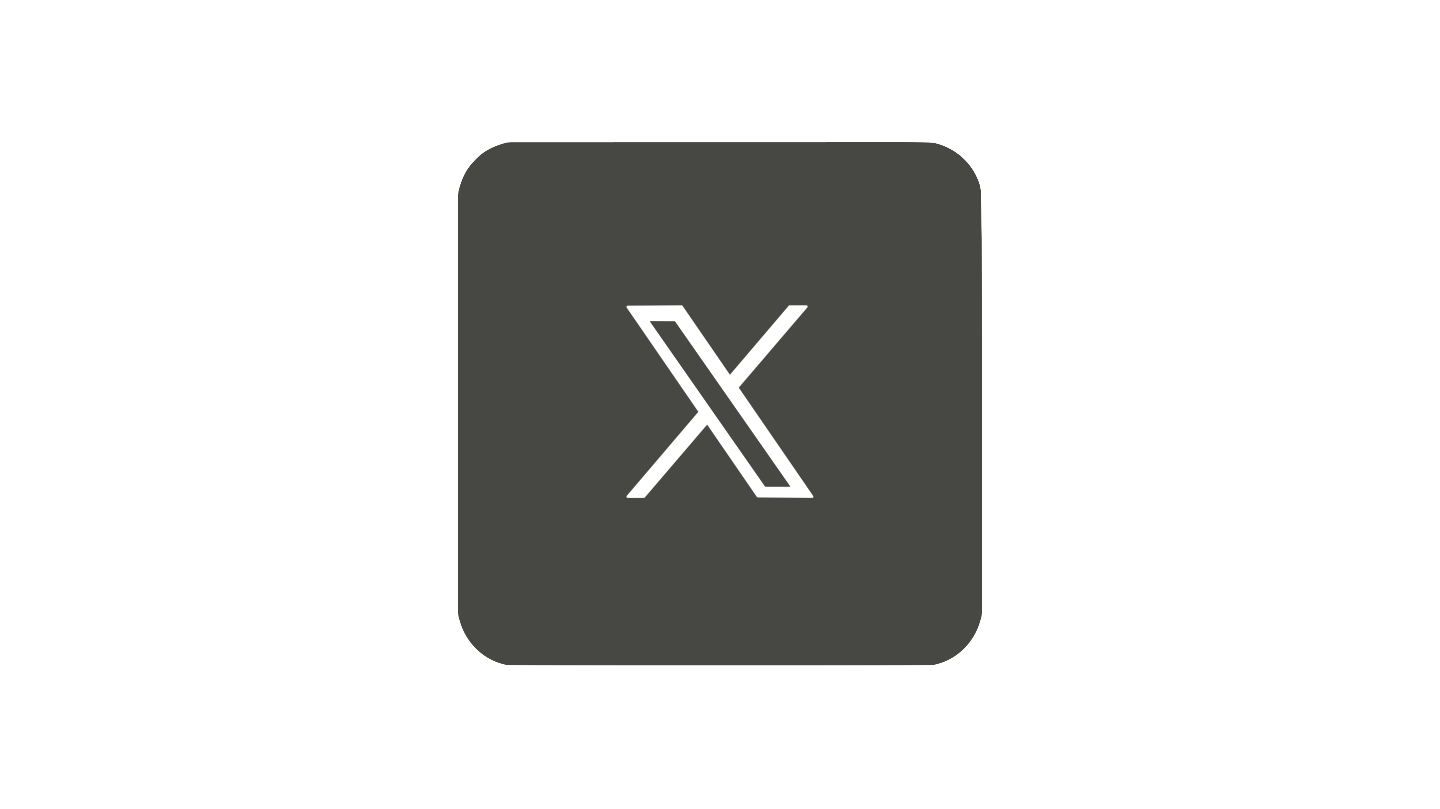 "X" logo