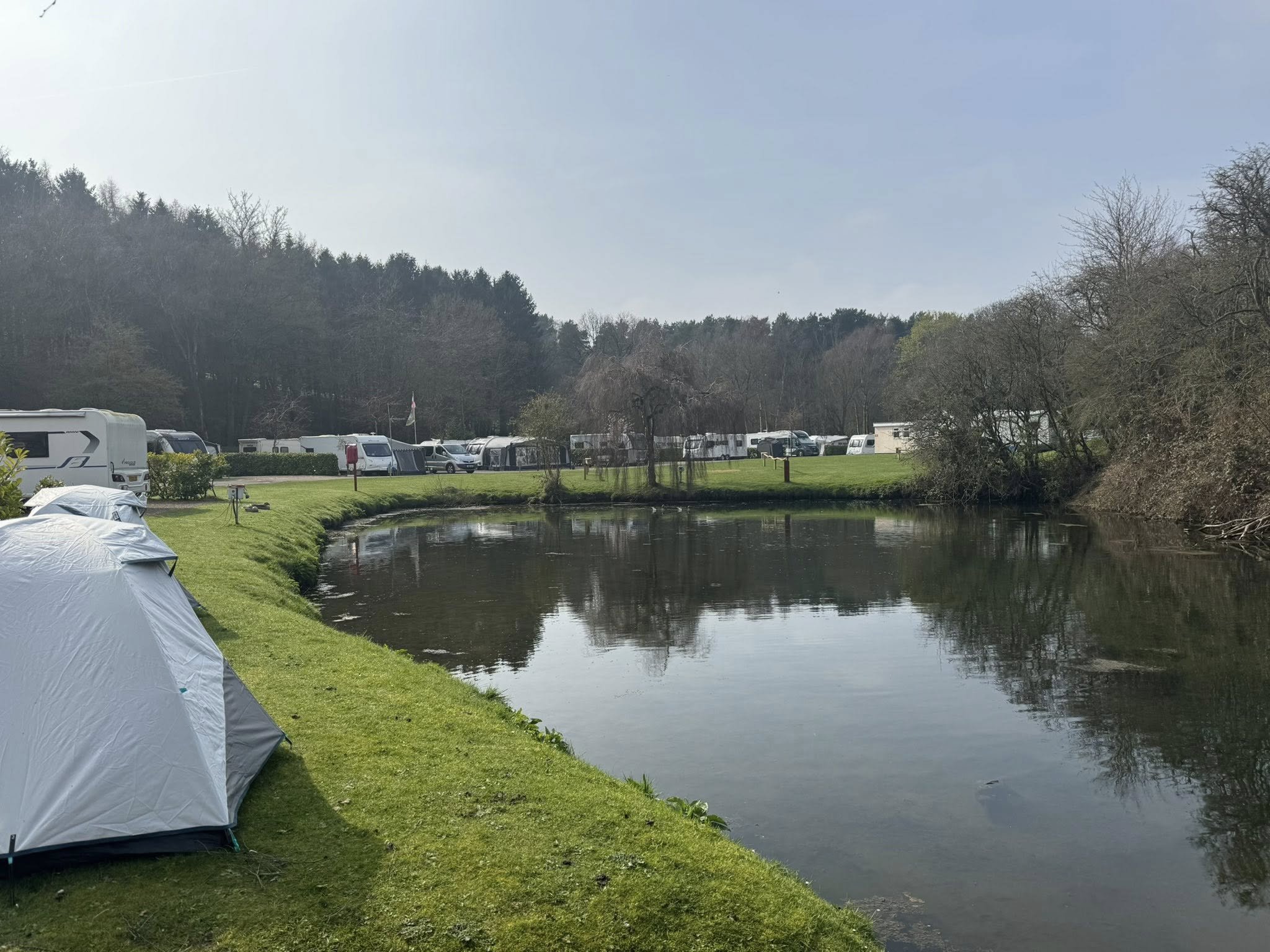 …and we’re off! Sheffield DA at Sherwood Forest Holiday Park