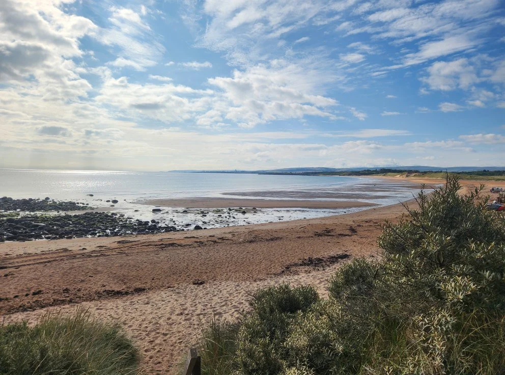 Image of the beach at North Berwick.