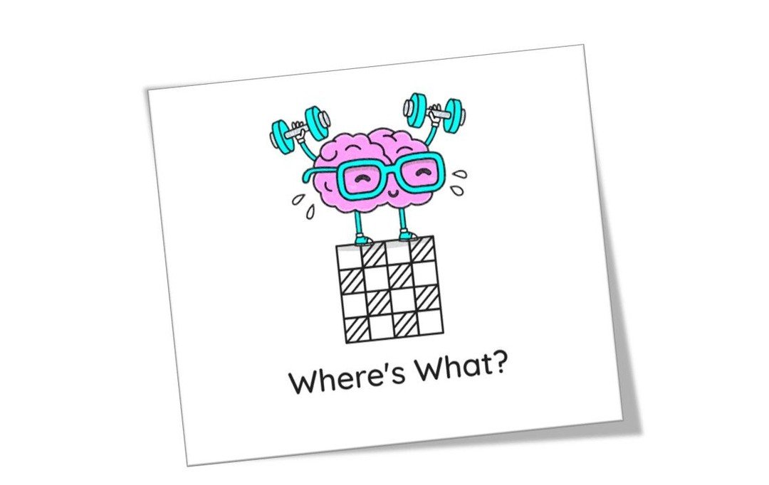 🧠 Looking for a clever way to challenge your memory and keep your brain active?

Our game is great for all students from the youngest to the oldest. 

Where&rsquo;s What? is a fun way to test your memory, sharpen focus, and stretch your brainpower. 