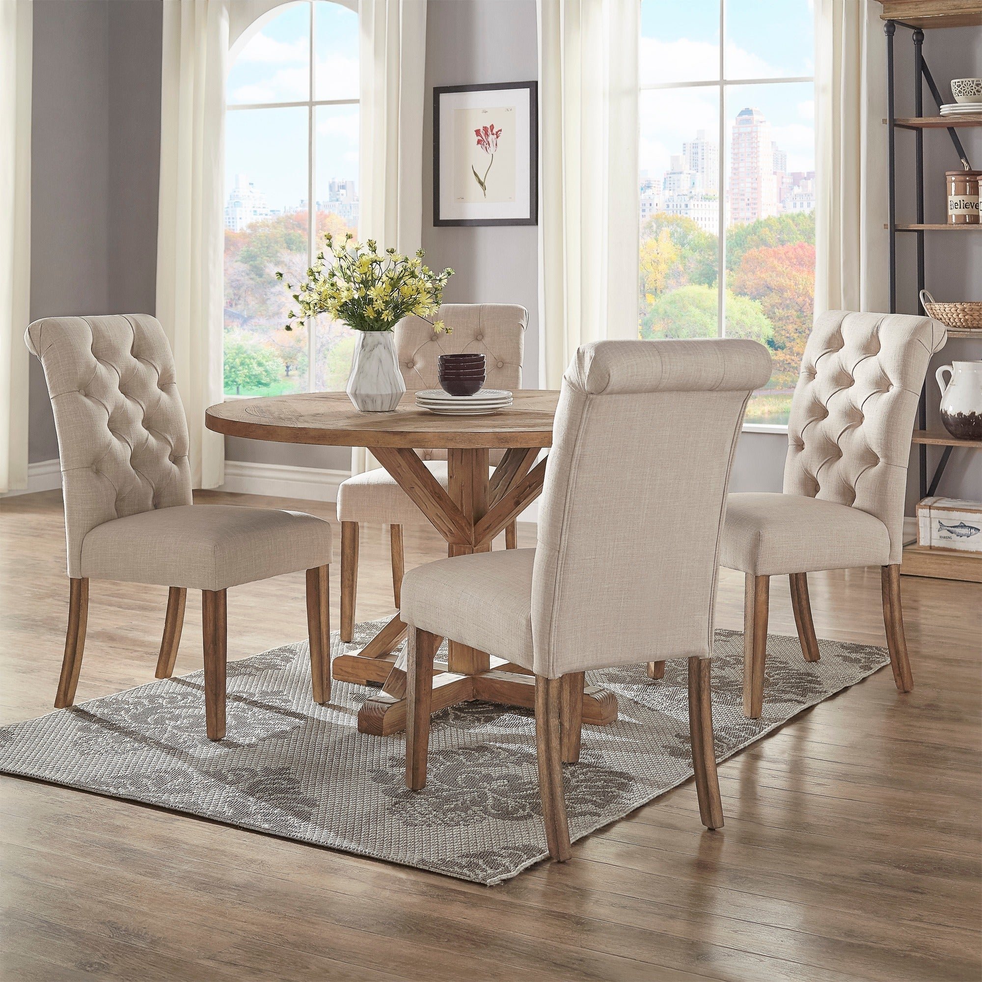 benchwright-rustic-x-base-48-inch-round-dining-table-setinspire-q-artisan-with-regard-to-most-recent-gray-wash-benchwright-pedestal-extending-dining-tables.jpg