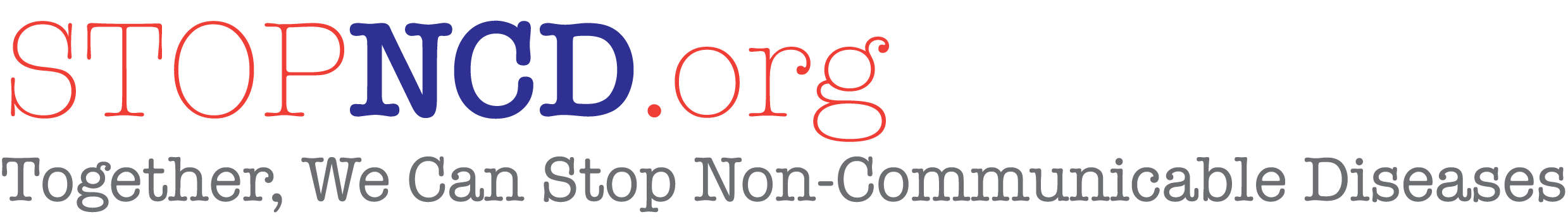 StopNCD.org logo - Stop Non-Communicable Diseases