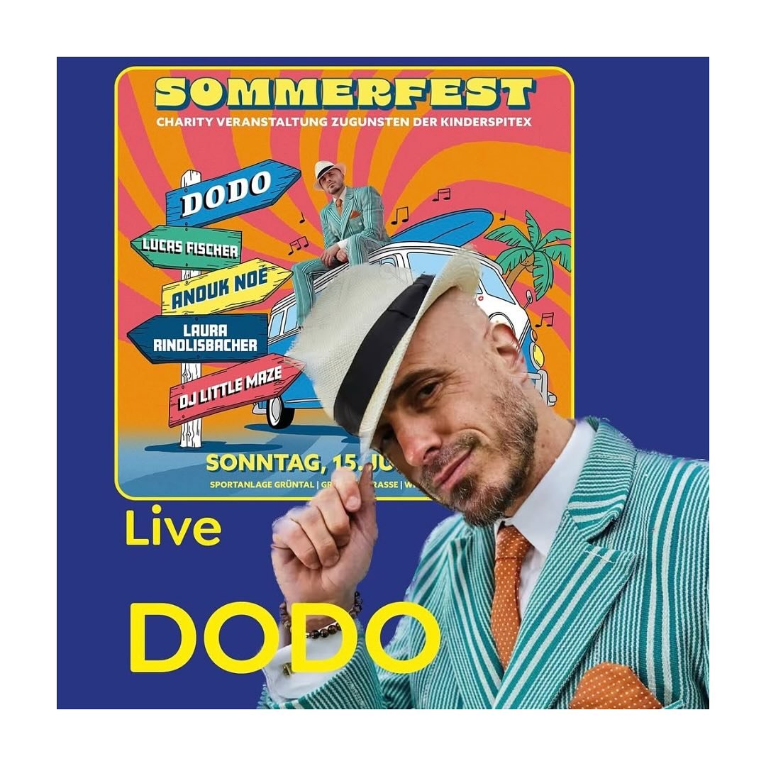 25 Jahre @kinderspitex.schweiz in Wittenbach mit @dodo_music // Sonntag 15.06.2025