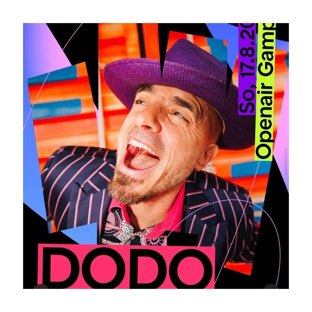 @dodo_music live am @openairgampel // Sonntag 17.08.2025