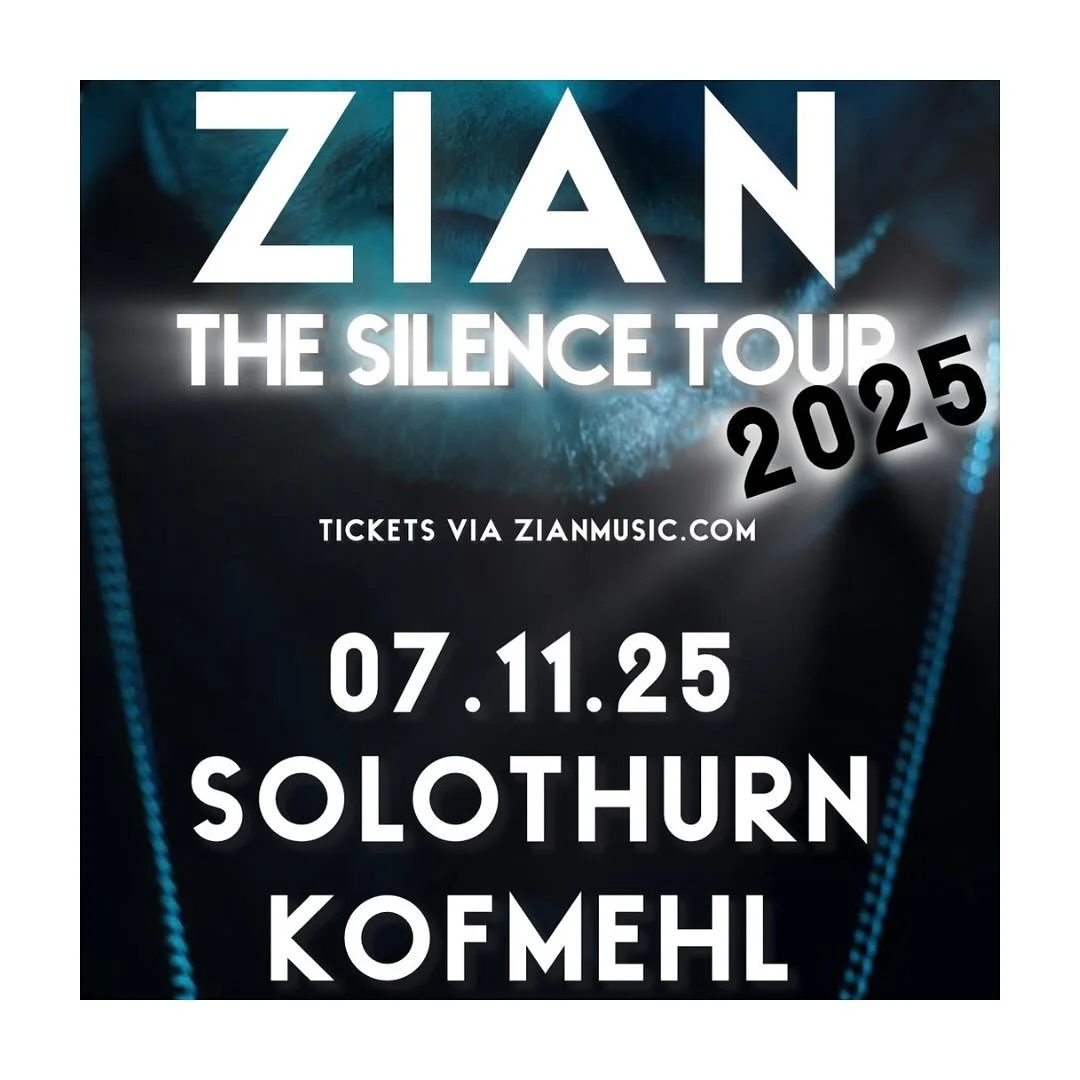 @zianmusicofficial im @kofmehlsolothurn am 07.11.2025 // es hat nur noch wenige Tickets!
