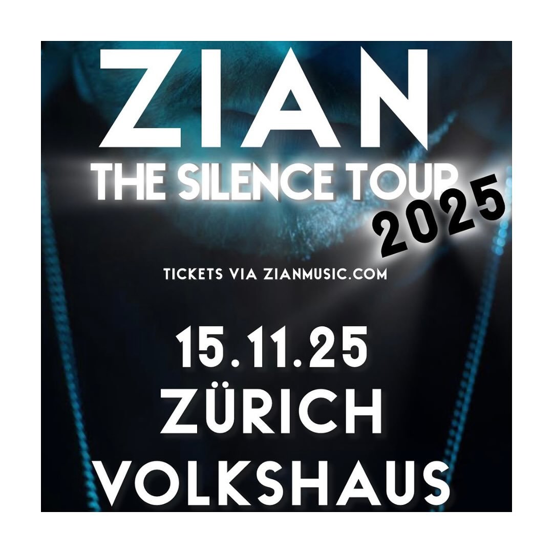 @zianmusicofficial live im Volkshaus Z&uuml;rich // 15.11.2025