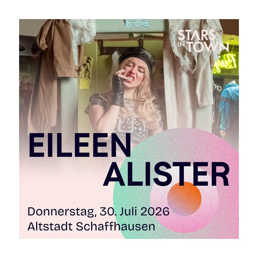 @eileenalister live zusammen mit Lewis Capaldi am @starsintown Schaffhausen am 30.07.2026