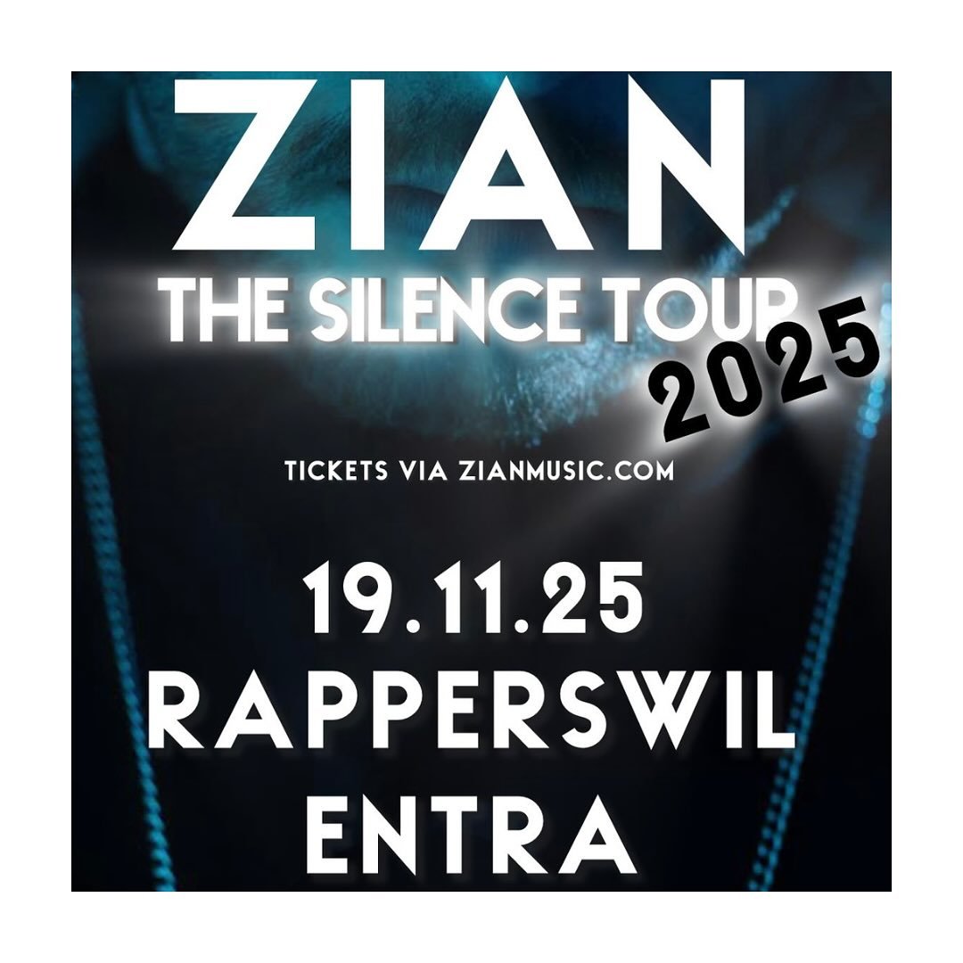 @zianmusicofficial live im Entra Rapperswil am 19.11.2025