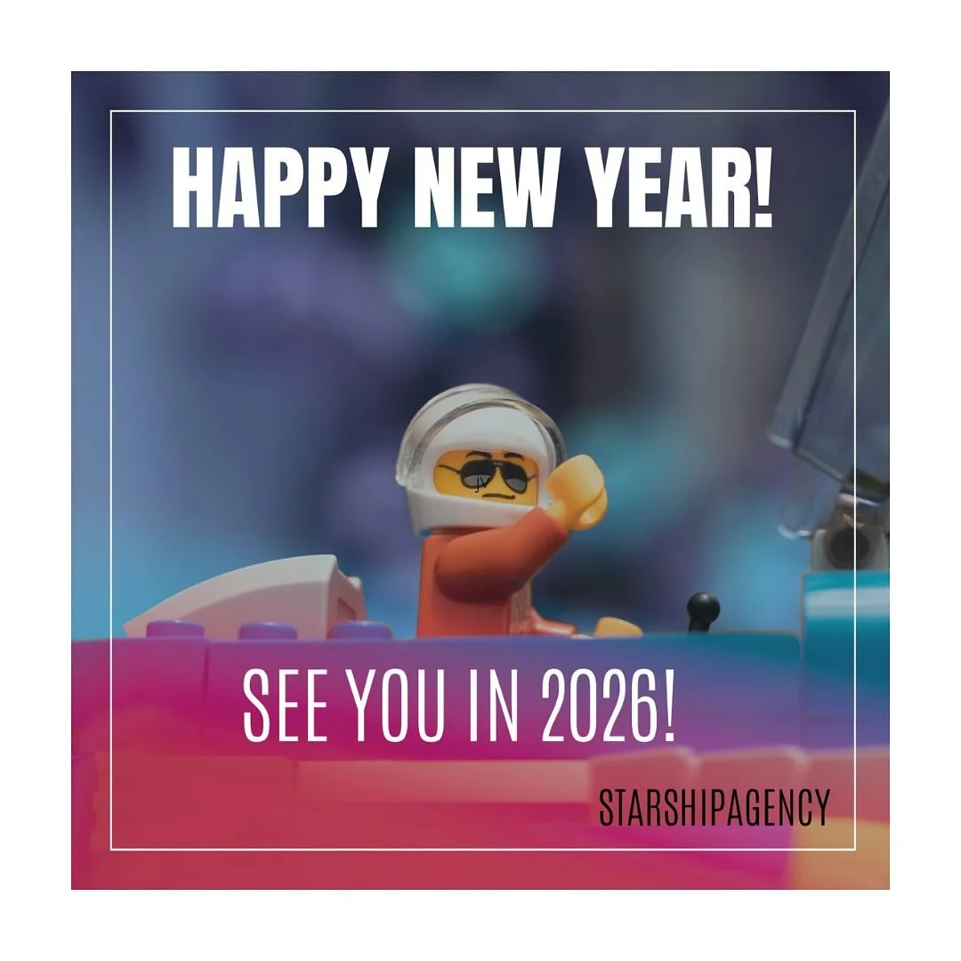 Starship Agency bedankt sich bei allen Artists, ihren Bandmitgliedern &amp; Crews, allen Partner/innen &amp;  Veranstaltern und w&uuml;nscht ein sch&ouml;nes Neujahrsfest &amp; einen wundervollen Start ins neue Jahr!
Happy new year! Wir sehen uns im 