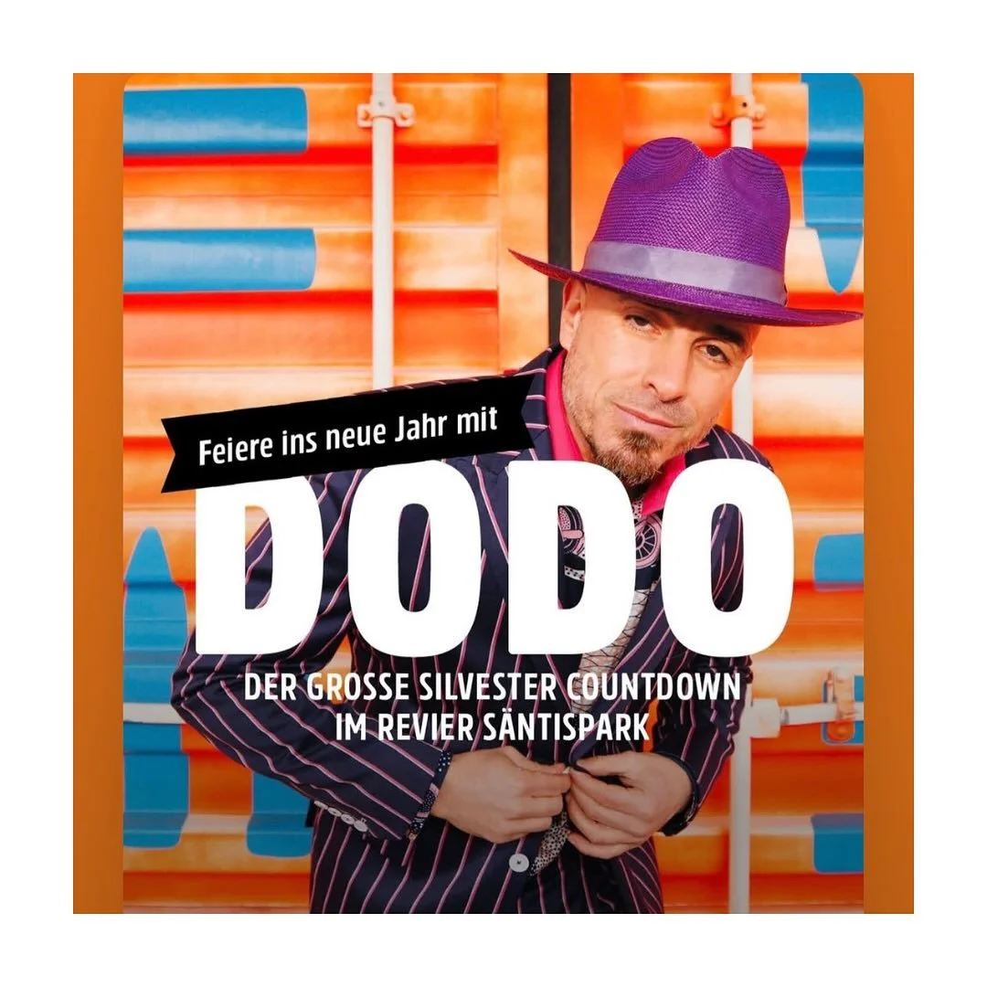 @dodo_music live im @revier_saentispark // Silvesterkonzert am 31.12.2025 💥💥💥