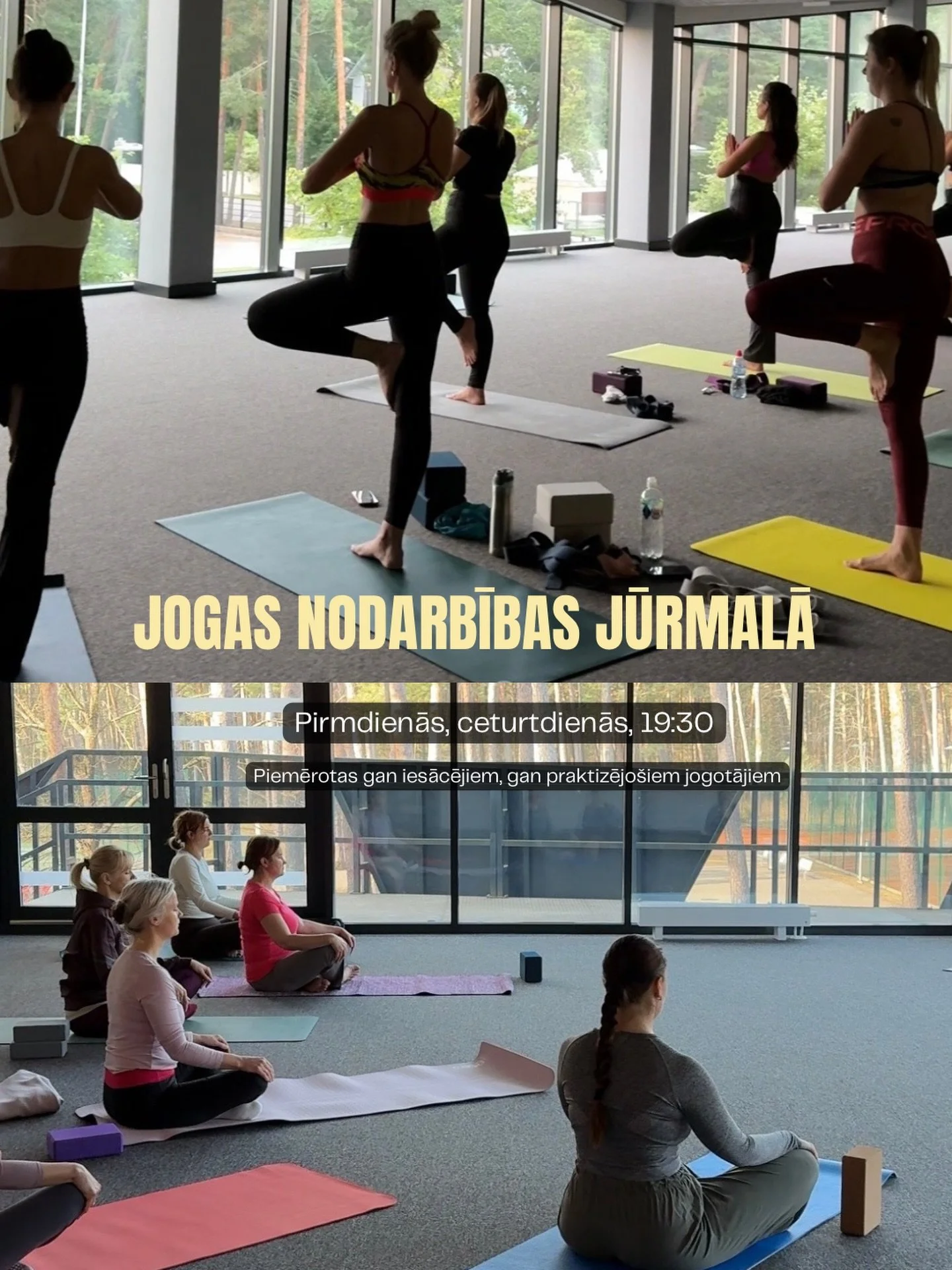 AKCIJA: pievienojies tagad un nebeidz pēc mēne&scaron;a! 

#jogajūrmalā #yogateacher #meditation