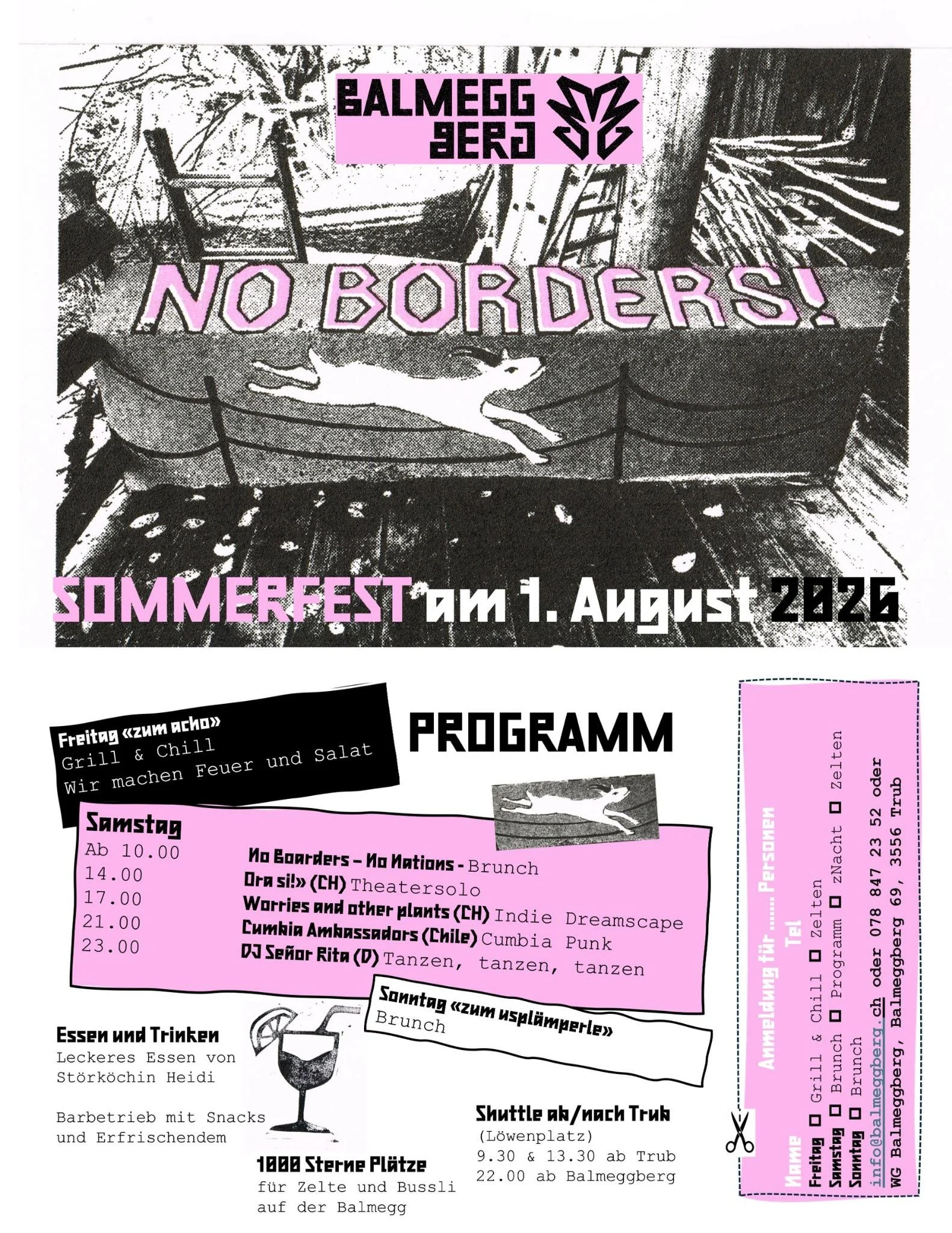 Sommerfest am 1. August