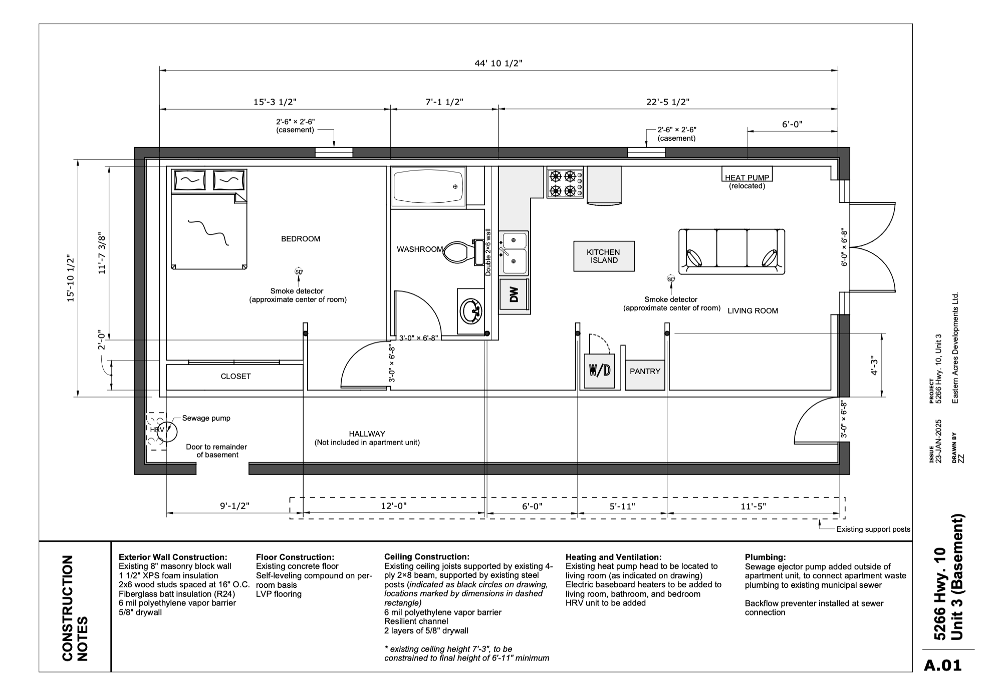 Basement Apartment, 5266 Highway 10, New Germany, NS
