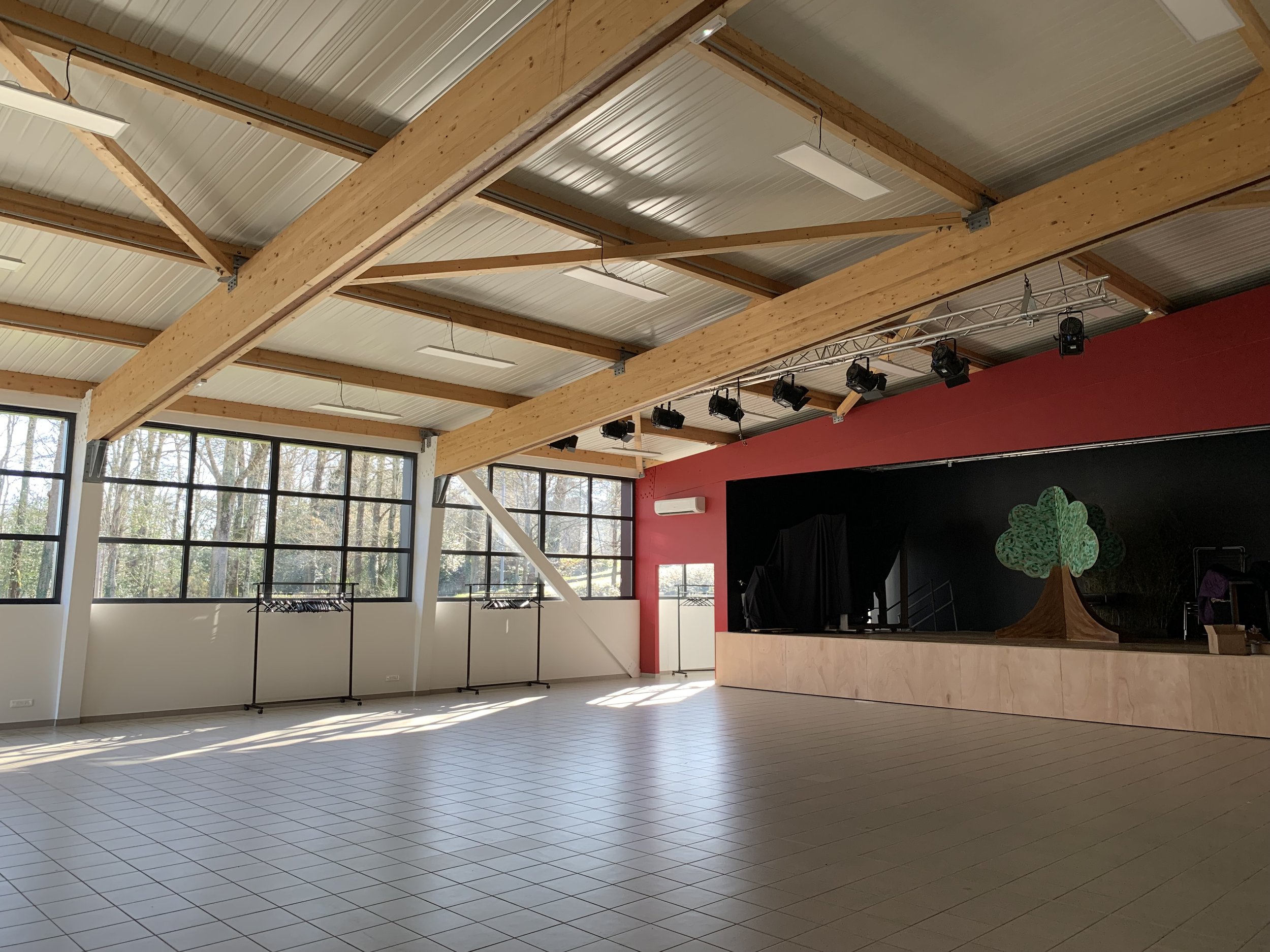 Sampers • Salle Caron • Haute-Goulaine • Couverture bacs secs