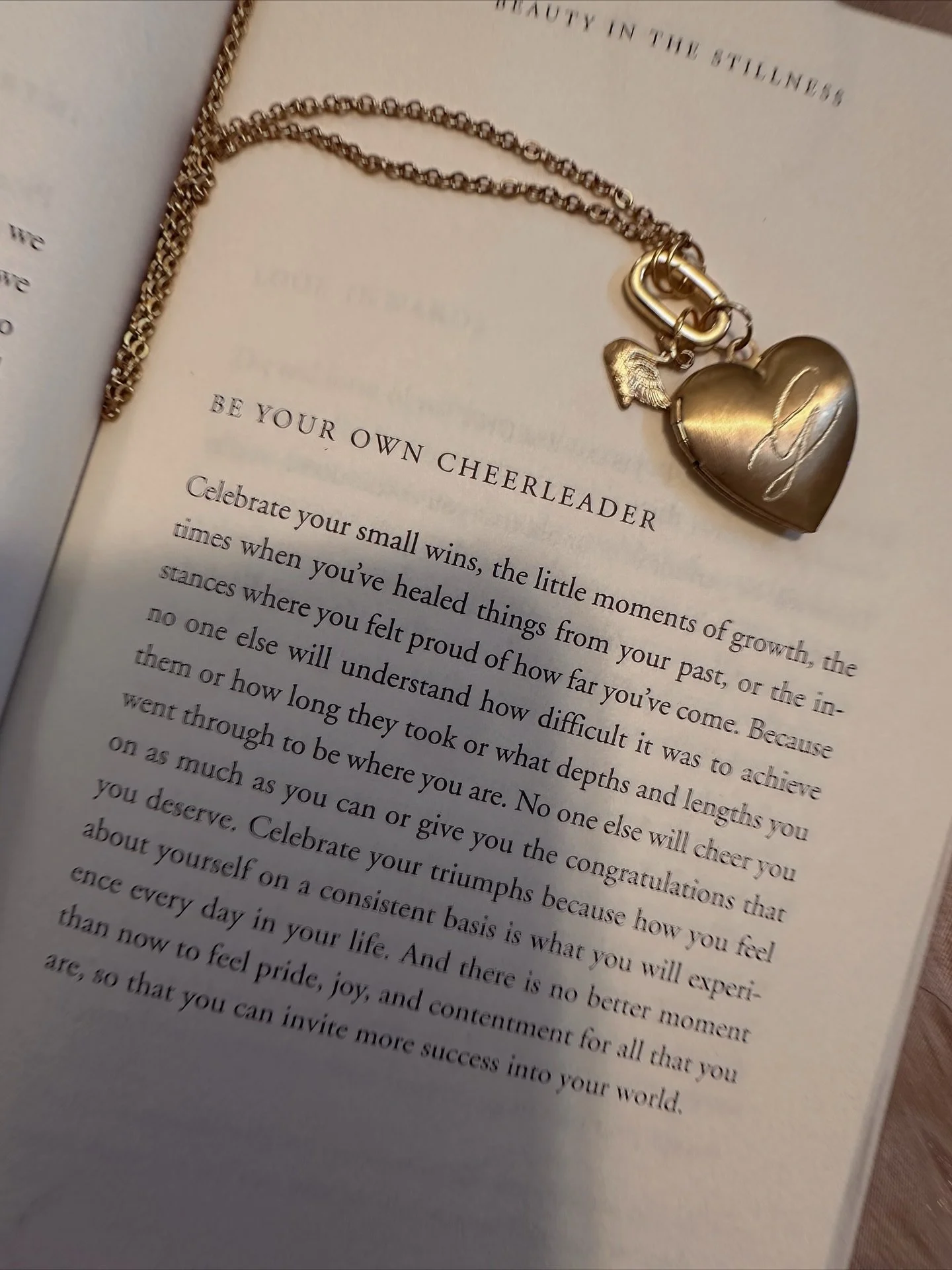 Be your own cheerleader 🧡. Happy Friday xx