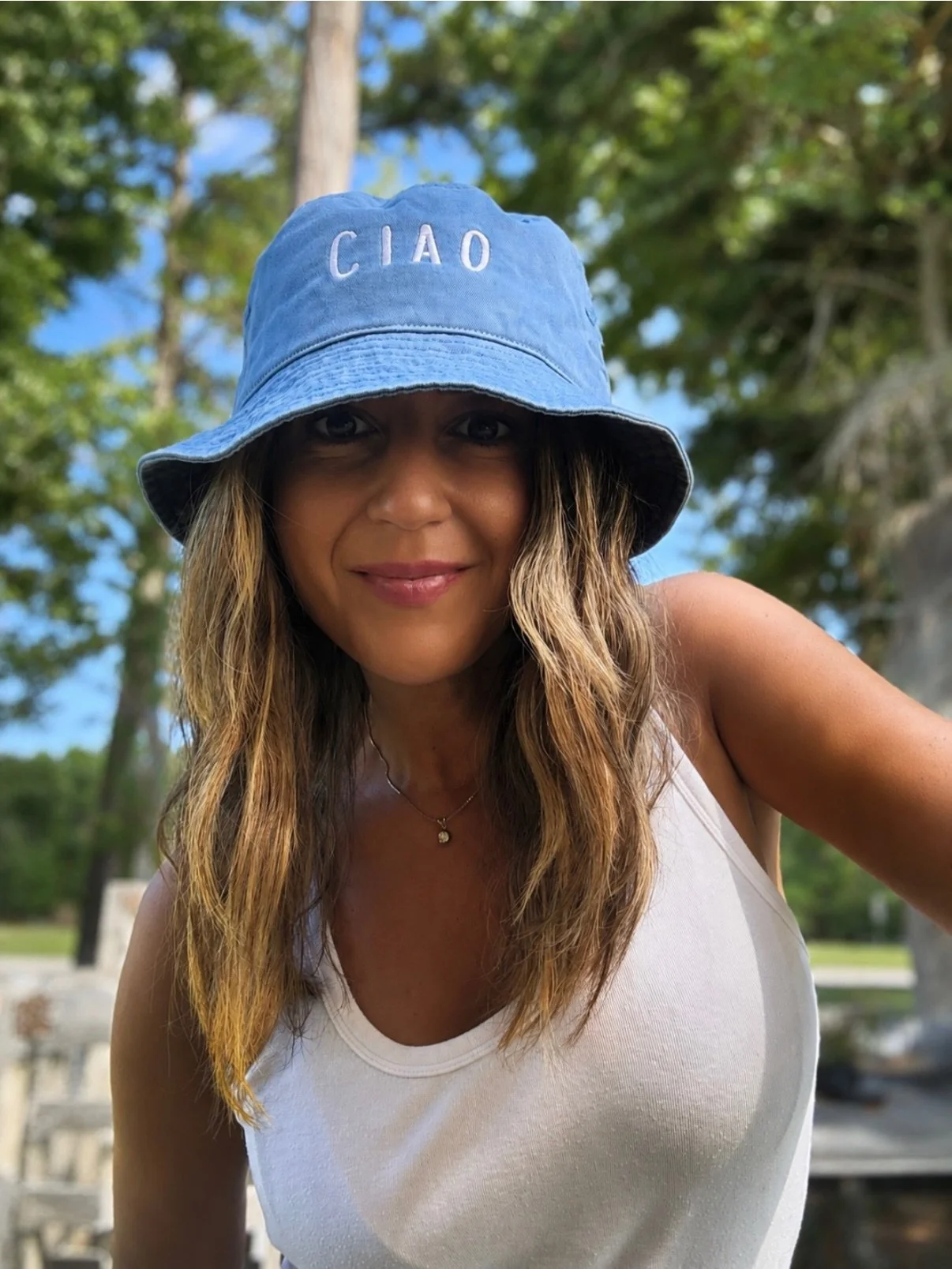 The perfect hat that says, &ldquo;I&rsquo;m off the clock&rdquo; ⛵️
https://www.italiandaughters.com/order/p/organic-bucket-hat