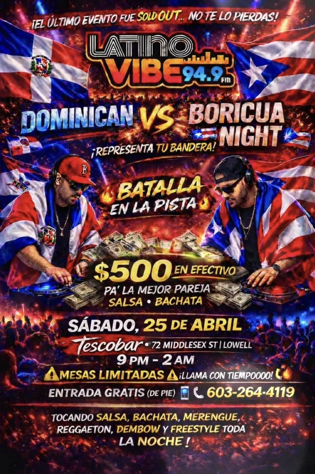 Dominicanos vs. Boricuas
