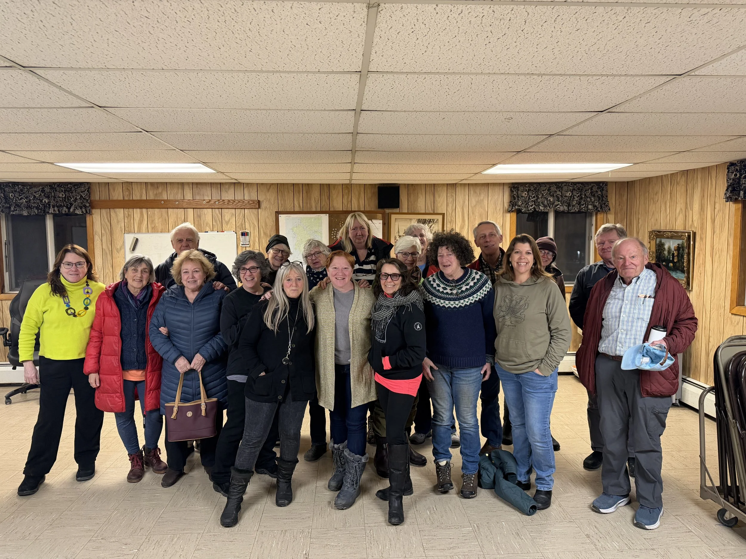 Invite your friends to our monthly meeting!