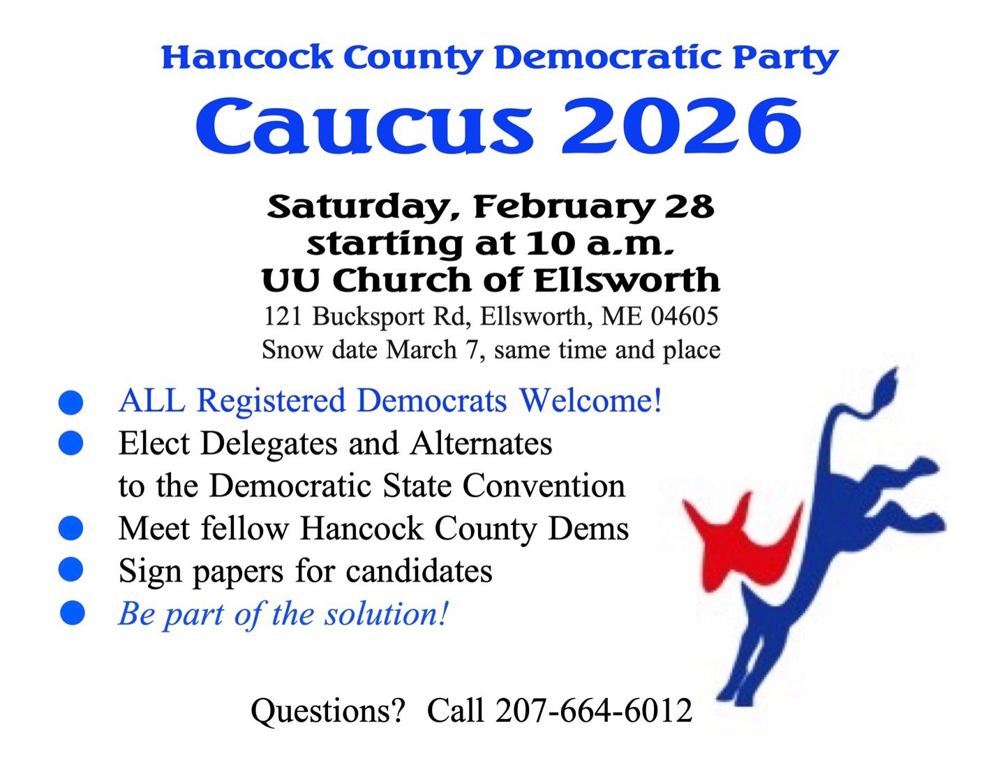 Action 203: Your party needs you!