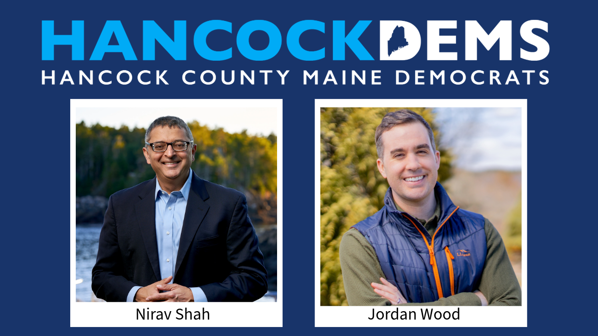 April 16 - Monthly Meeting Hancock Democrats