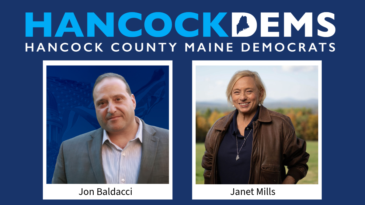Hancock County Democrats Monthly Meeting Thursday, March 19, 2026 7-8:30 PM