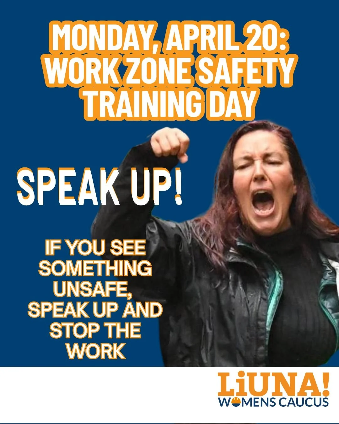 Speak Up and say something if you see something unsafe.

Remember  while driving through a work zone slow down and pay attention. Respect the work zone. 

#WorkZoneAwareness #RespectTheZone #WorkZoneSafety #lhsfna #NWZAW
#ORANGE4SAFETY #GoOrangeday
#