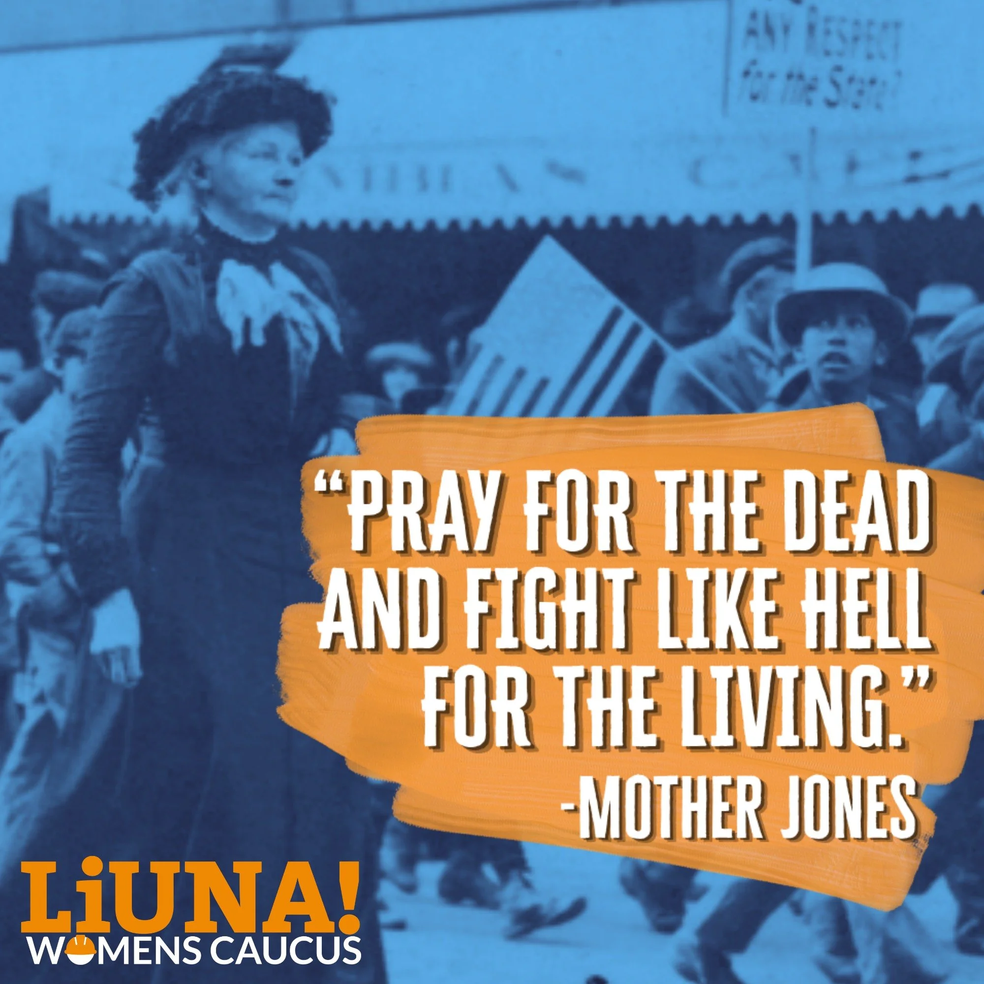 "Pray for the dead and fight like hell for the living" - Mother Jones 

On this May Day  we honor those who came before us. Let's commit to the work ahead, continue to organize and fight for each other. 

When we stand together, there is no