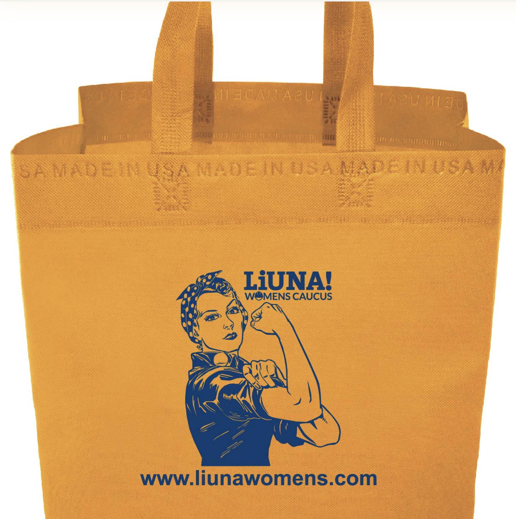 LWC Orange Rosie Tote Bag