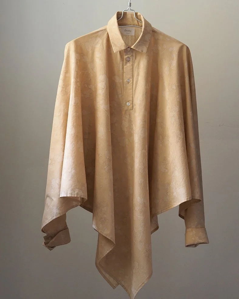 WAVES FLOWERS printed with oxalis