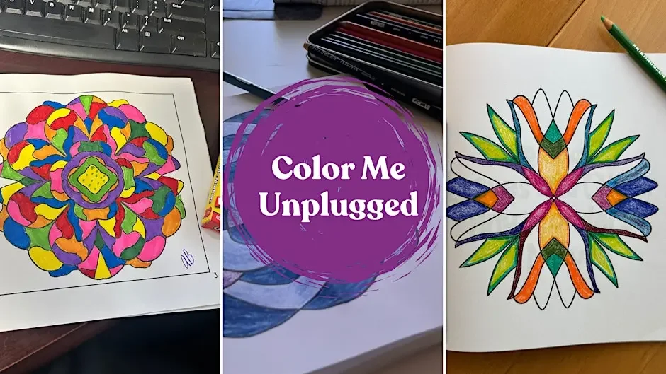 Color Me Unplugged: A Mindful Coloring Experience