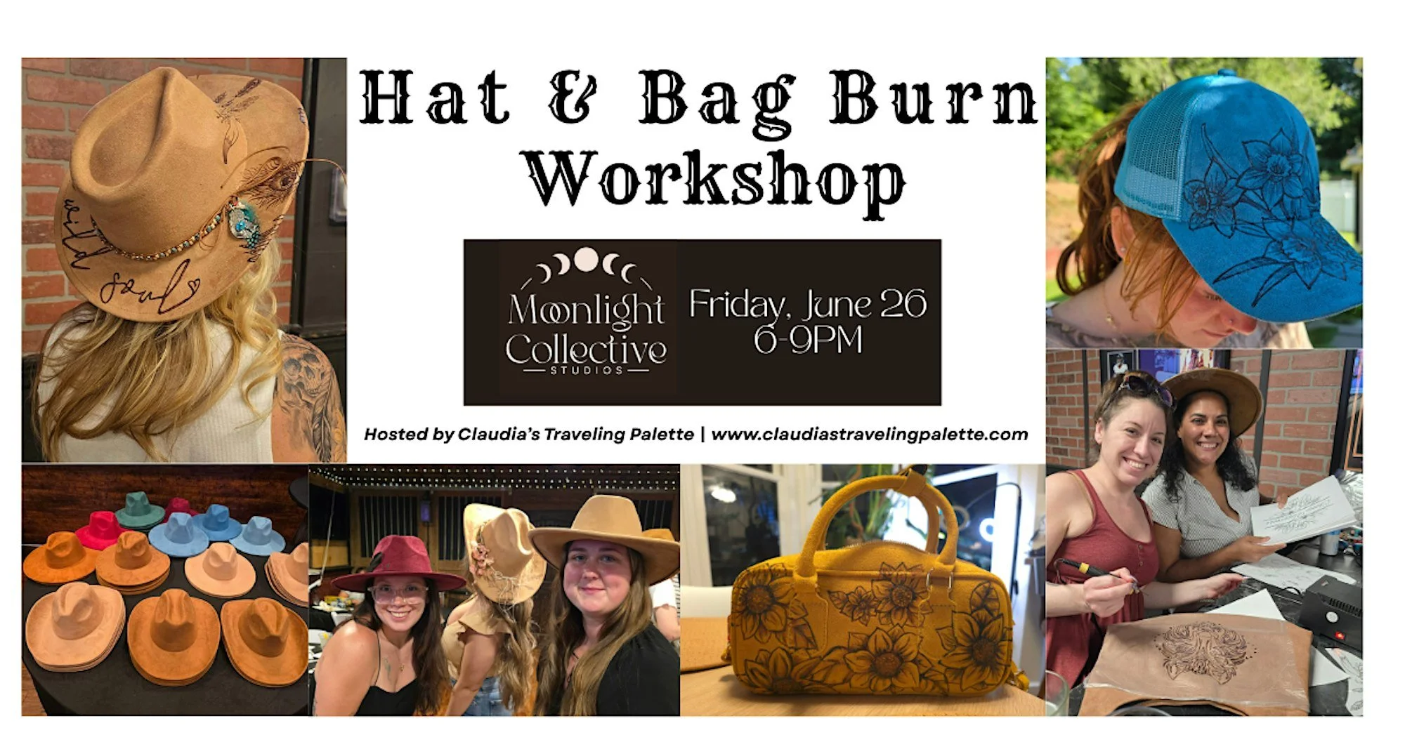Hat and Bag Burning Workshop