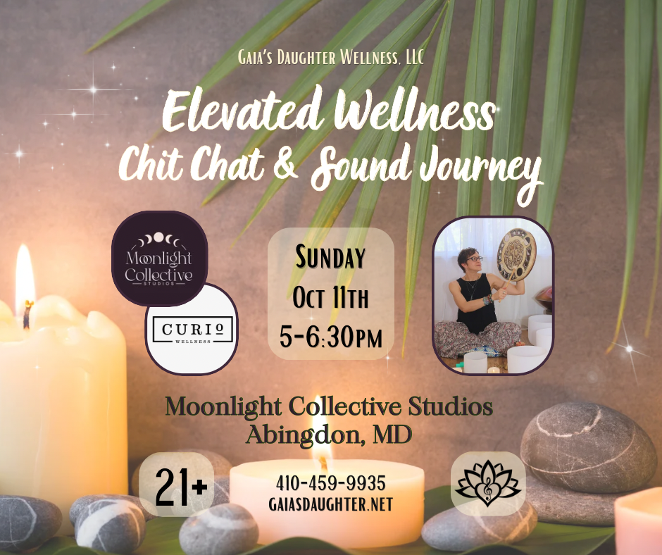 Elevated Wellness Chat and Sound Journey