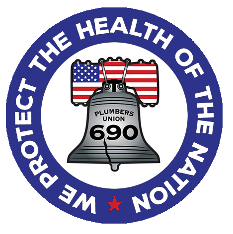 Plumbers Union Local 690 Logo