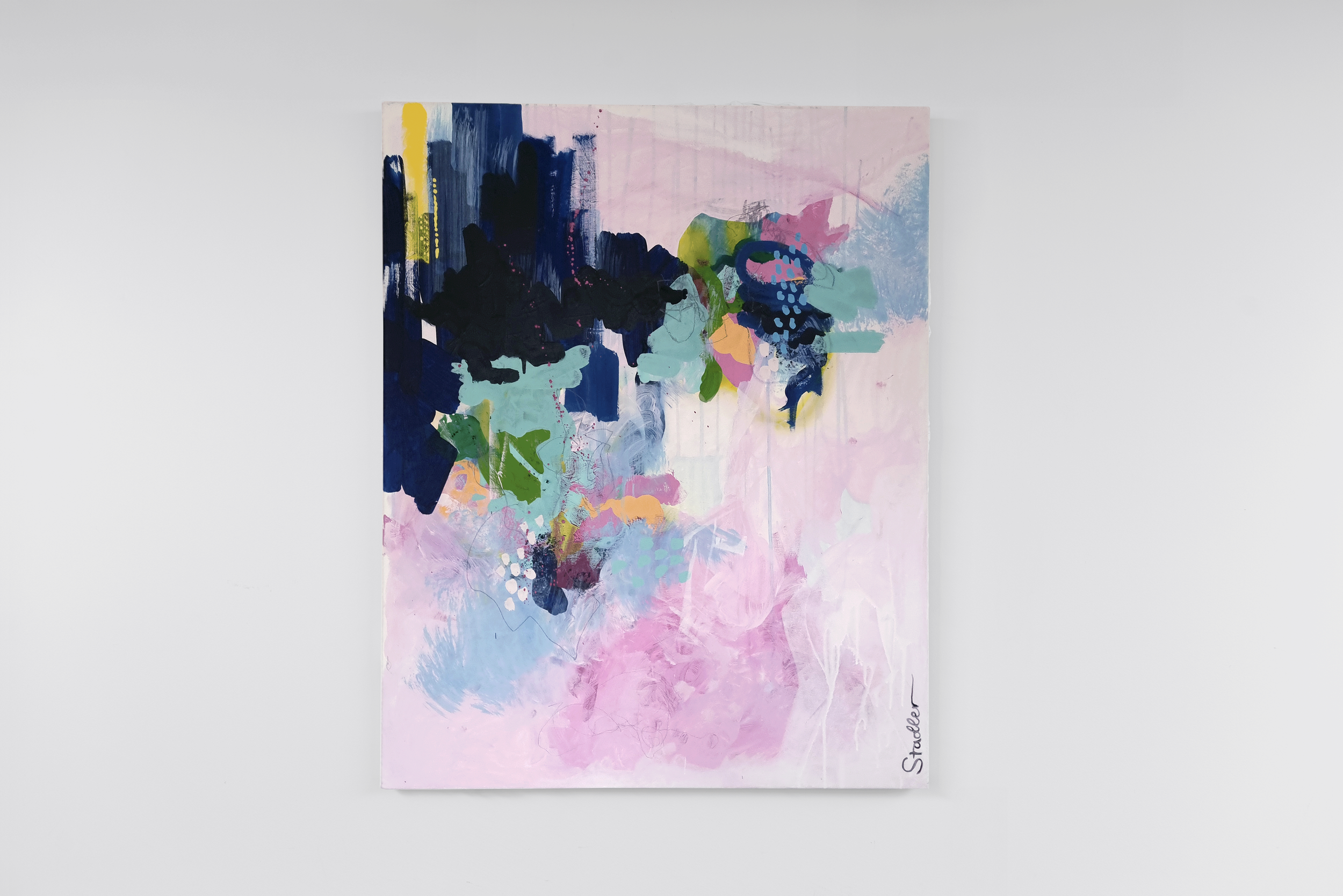 BLOSSOM IN THE CITY  |  100 x 80  |  2025  |   VERKAUFT