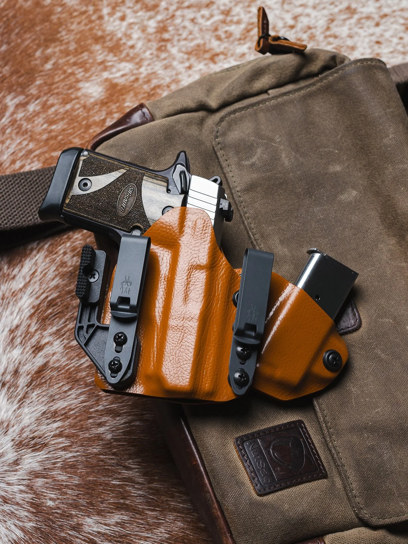 @sigsauerinc P938 sidecar holsters are about to be a thing. The best AIWB you can imagine for the legendary 938 #madeinusa #prototype #prototype #holster #iwb #aiwb #ccw #2a #usa #selfdefense #wolves