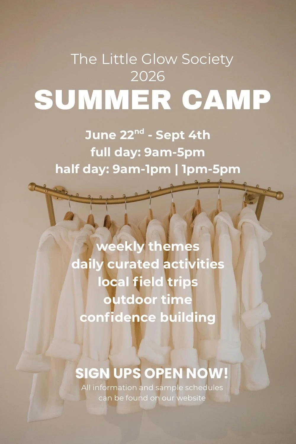 The Little Glow Society Summer Camp In Hoboken, NJ