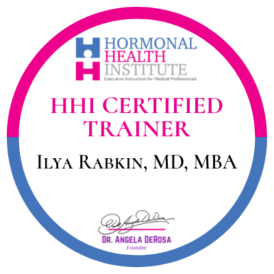 Hormonal Health Institute Certified Trainer in Hormone Therapy – Dr. Ilya Rabkin, Concierge Physician at ZinovyMed