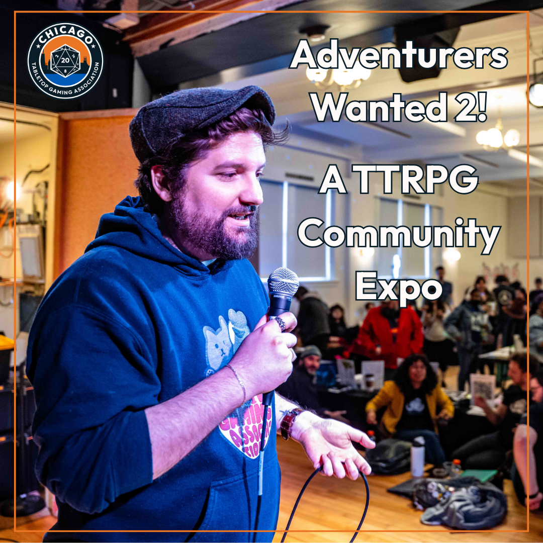 Adventurers Wanted 2!&nbsp;A TTRPG Community Expo