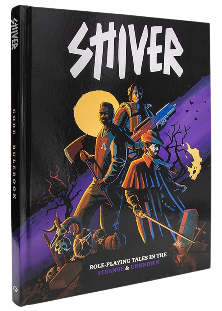 The cover of the TTRPG book "Shiver".