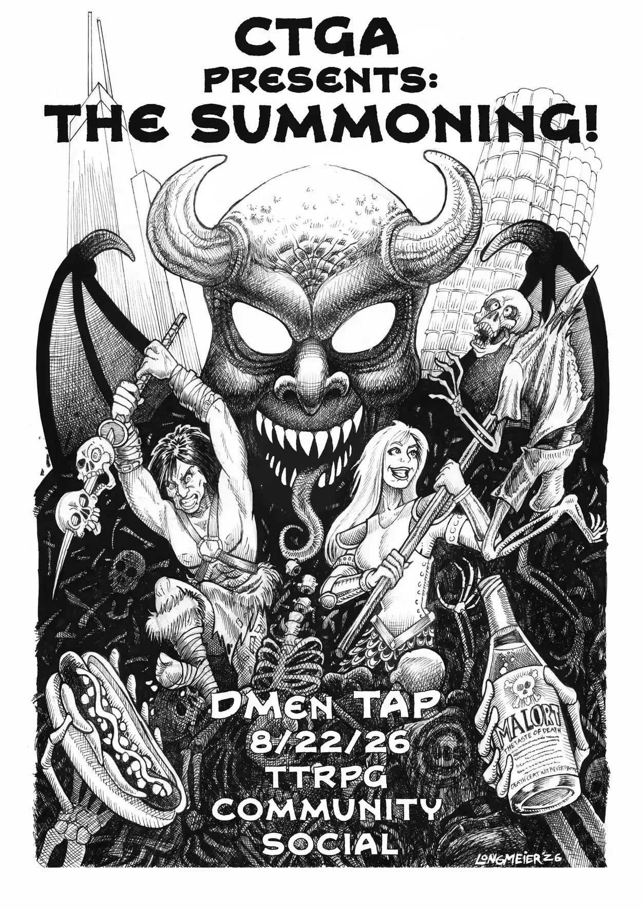 Commemorative Poster Art by Phil Longmeier!