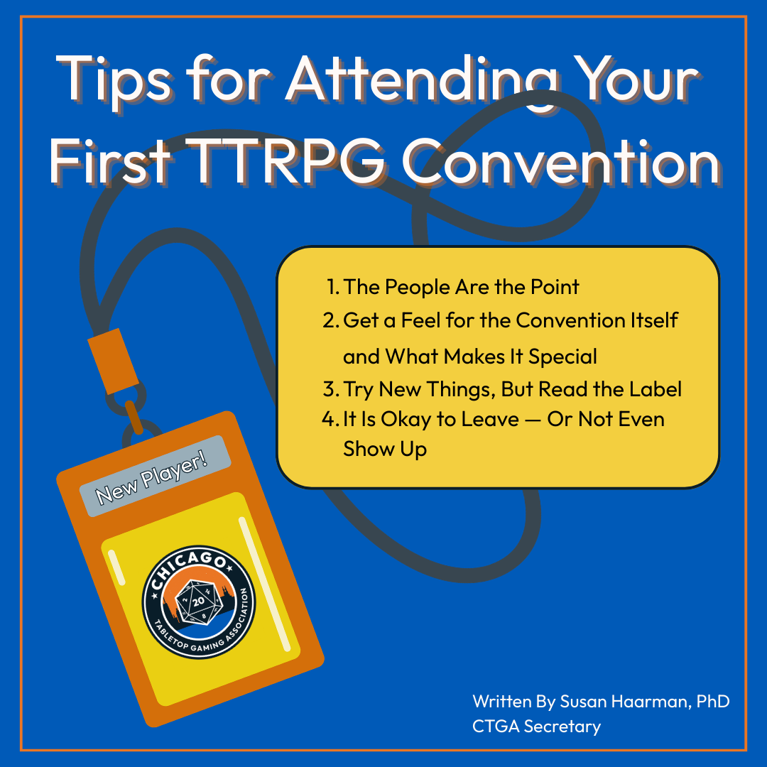 Tips for Attending Your First TTRPG Convention