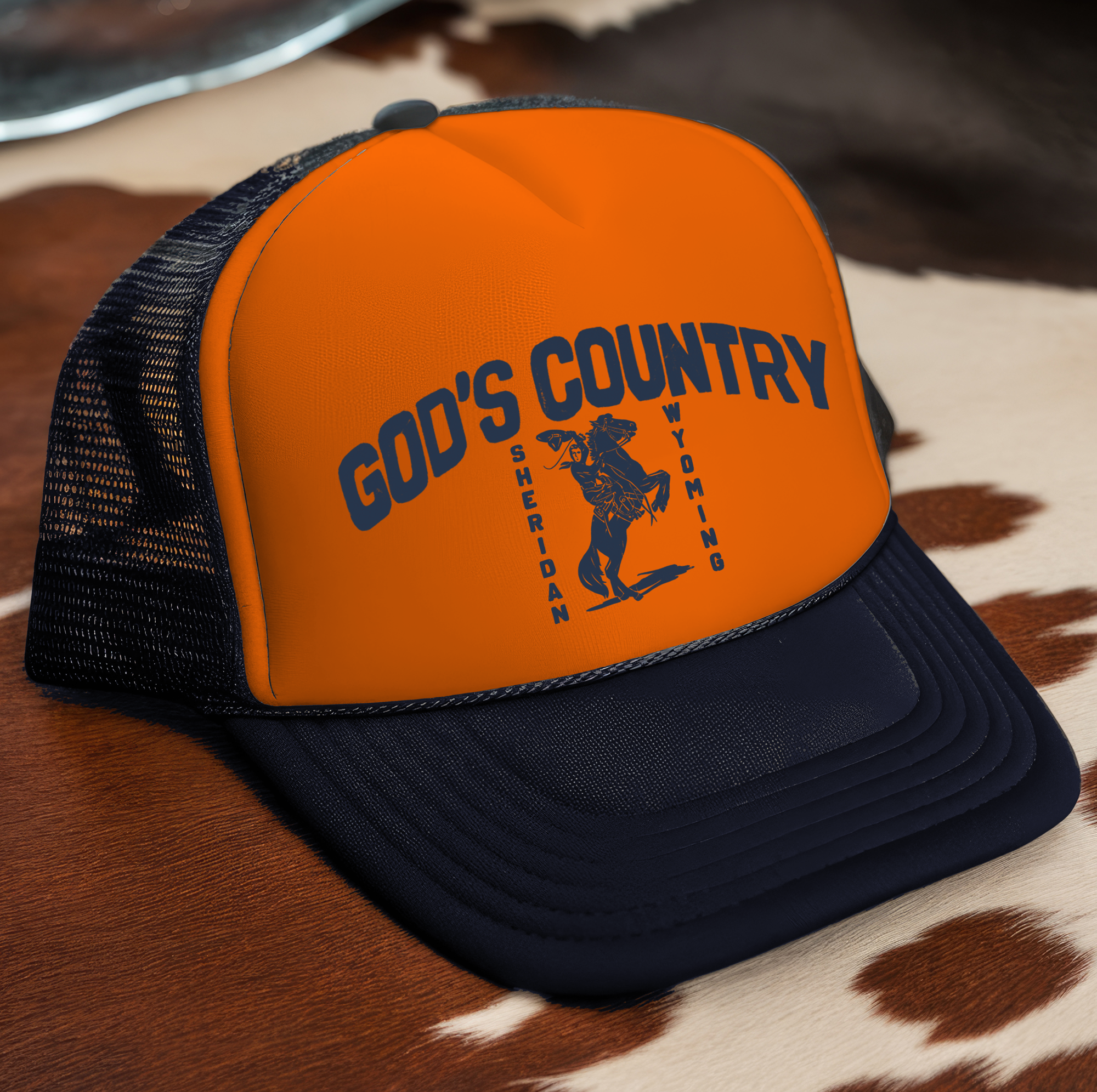 GODS COUNTRY ORANGE HAT.png