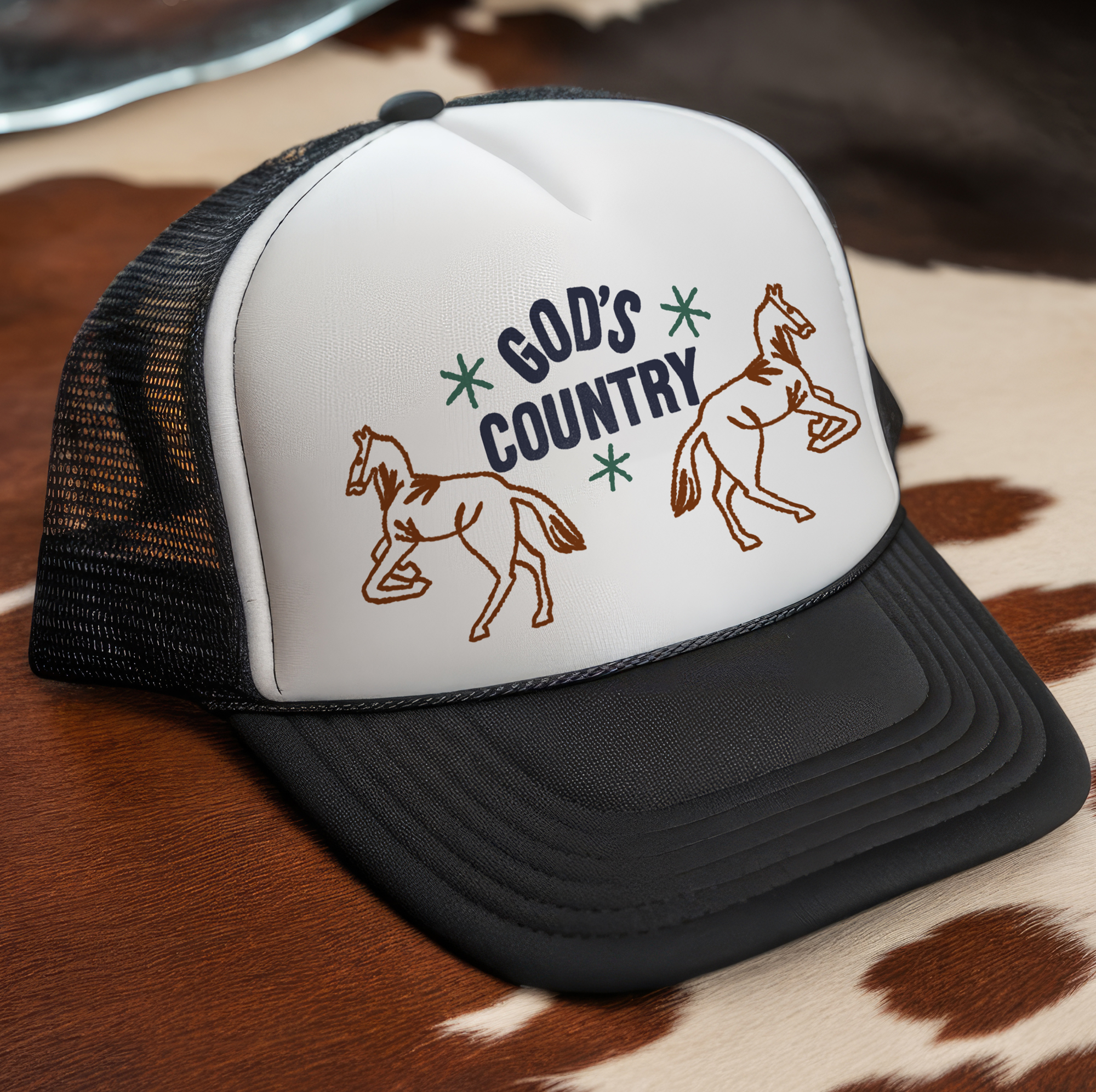 GOD'S COUNTRY HORSES HAT.png