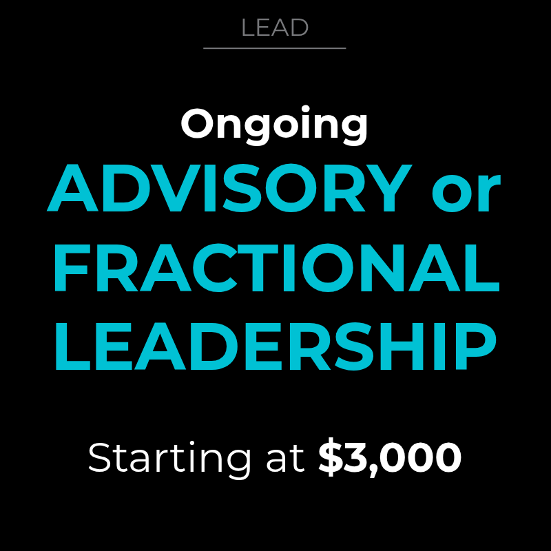 Revenue Growth Advisor, Fractional CMO, Fractional CCO