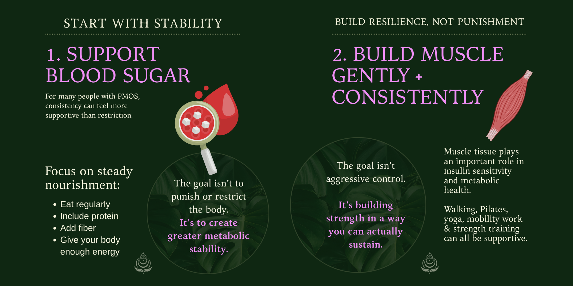 Start with Stability and Build Resilience, Not Punishment Infographic