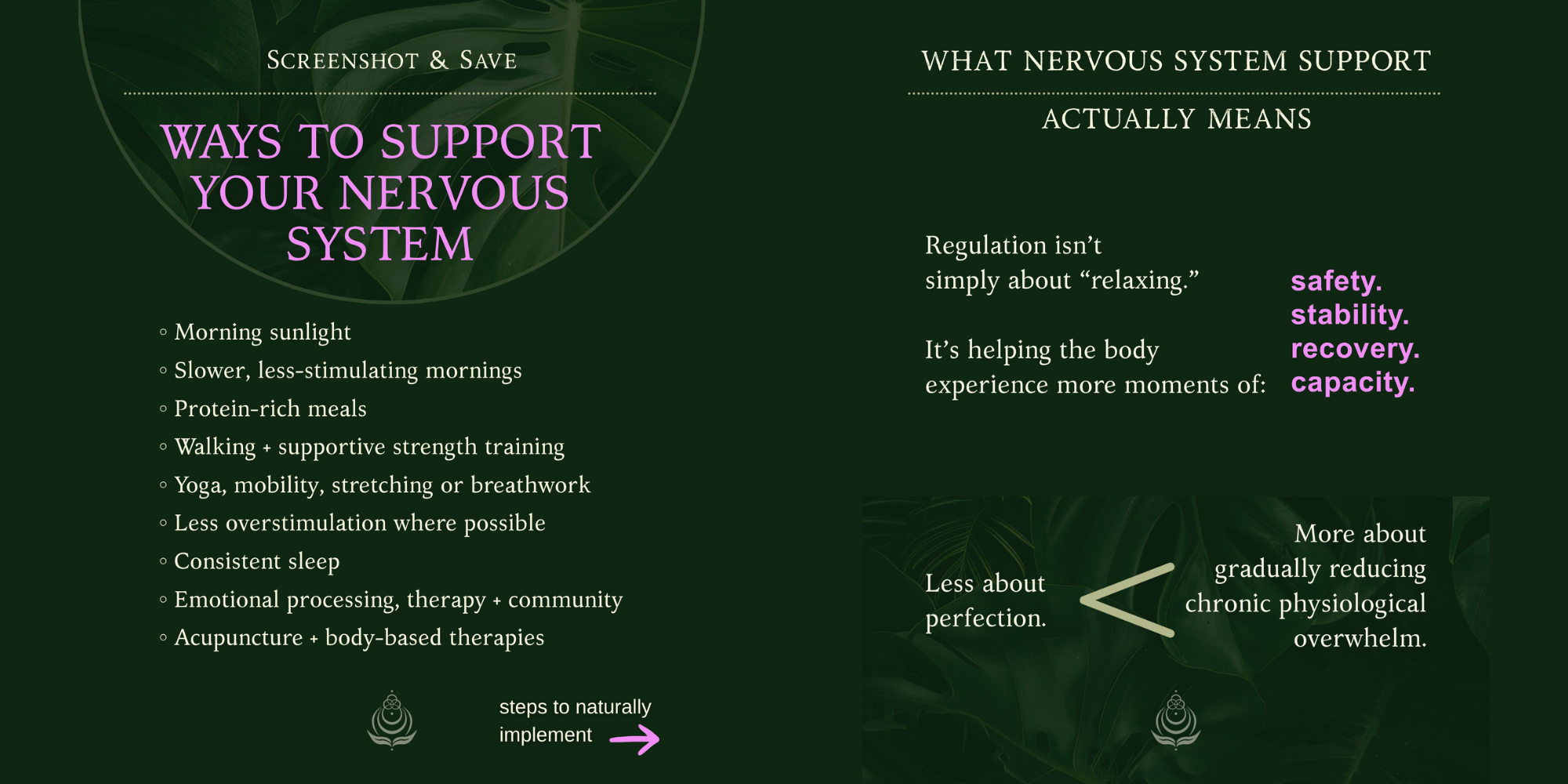 Ways to Support your Nervous System