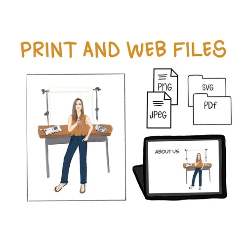 Final print and web files delivered
