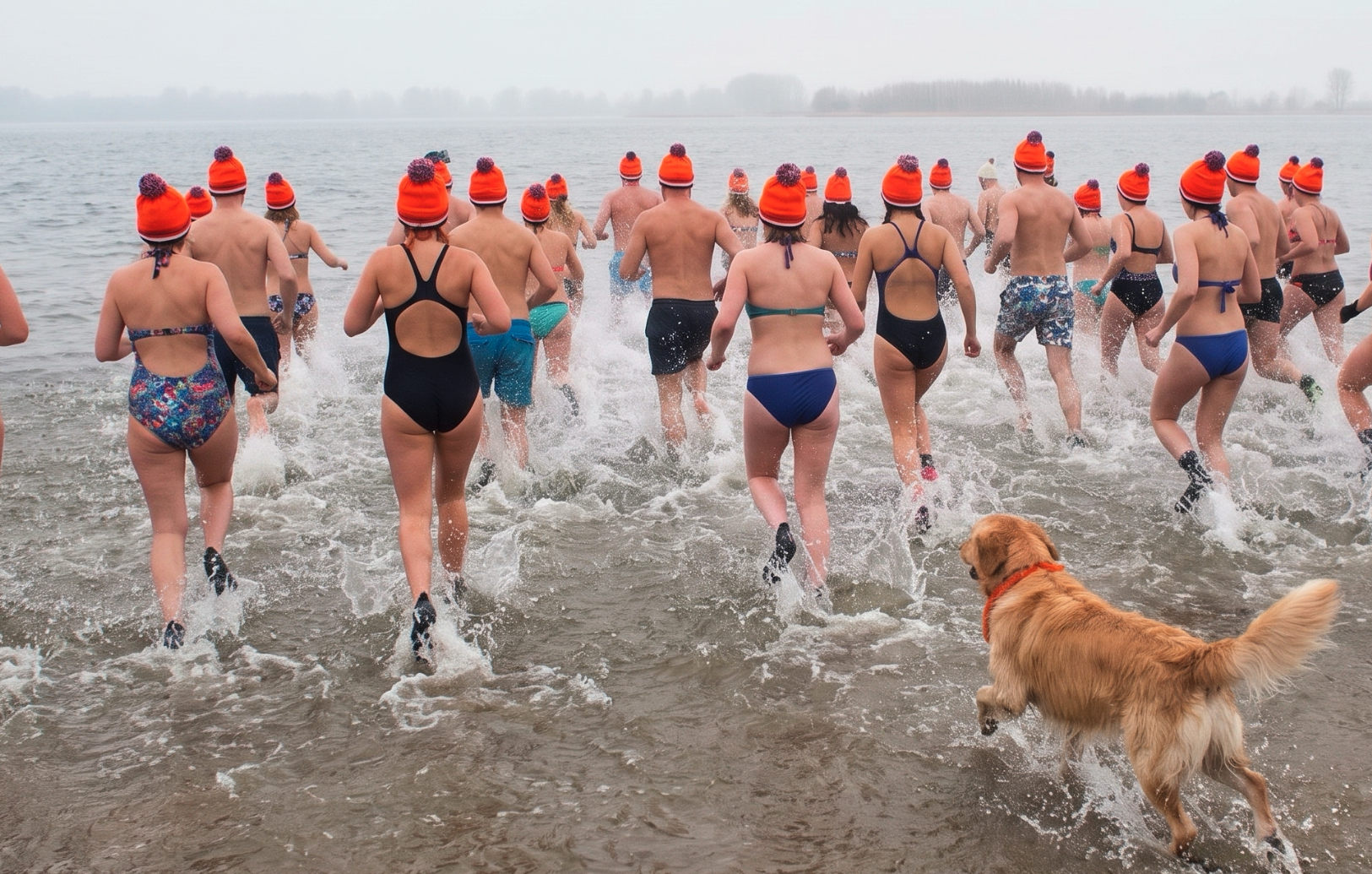 Silvester und Neujahr mit Hund: der Nieuwjaarsduik und mehr