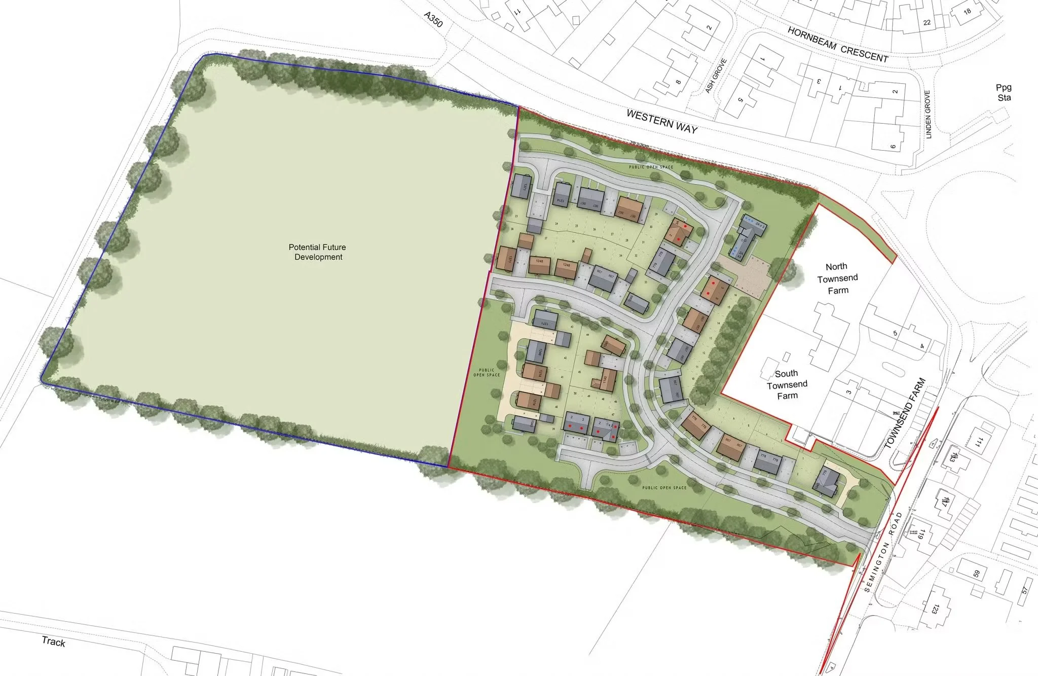 Planning application submitted for 50 homes in Melksham, West Wiltshire