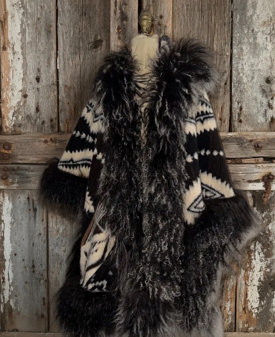 Fair and Fabric coat wrap